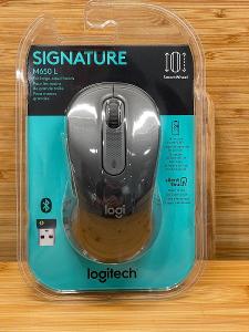 bezdrátová myš Logitech M650L, silent, jnová záruka faktura 2025 +