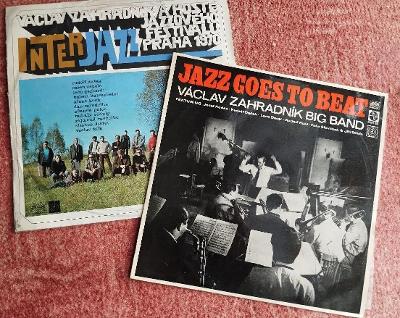 2 LP Jazzové s Václavem Zahradníkem