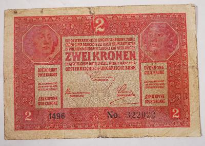 2 Kronen 1917 ☺