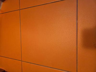 keramické obkladačky na podlahu - oranžová - 5ks