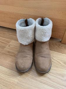 Kožené dámské zimní boty 36 Landrover