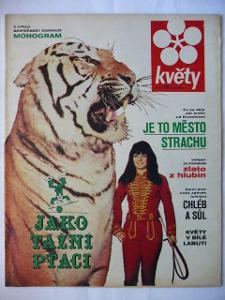 Časopis - Květy - číslo 15 z roku 1973 - (Vyšlo 14. 4. 1973)