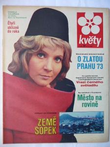 Časopis - Květy - číslo 24 z roku 1973 - (Vyšlo 16. 6. 1973)
