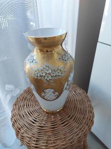 Váza bavorske sklo