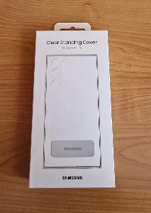 Samsung Galaxy S22 Ultra Clear Standing Cover čiré - nepoužité