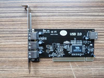 Řadič USB 2.0 PCI - STLAB