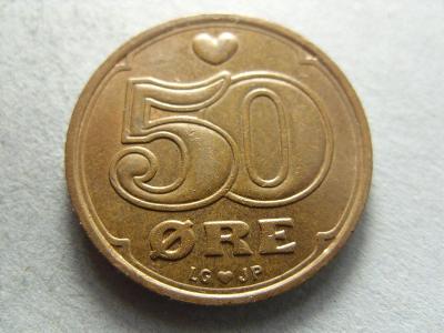 Dánsko - 50 Ore 1999