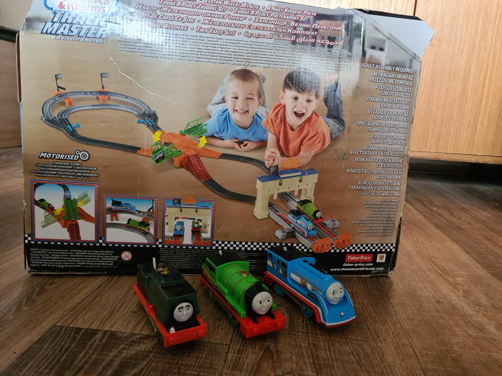 Vlajkodraha Thomas & Friends TrackMaster Railway Race Set - Deti