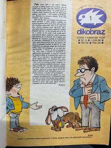 Časopis Dikobraz (svázaný 52. svazků) 1985