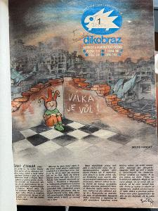 Časopis Dikobraz (svázaný 52. svazků) 1987