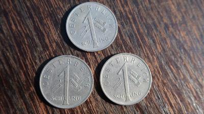 Konvolut mincí Rakousko - 1 Šilink, Schilling 1934