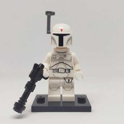 LEGO STAR WARS - figúrka Boba Fett - White
