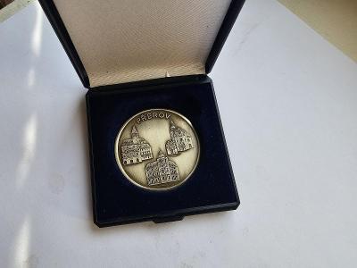 Mince - plaketa - medaile - Přerov 750 let 