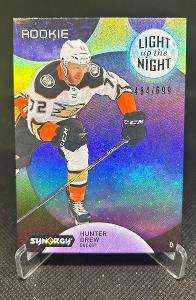 Hunter Drew UD Synergy /699 Rookie Light up the Night