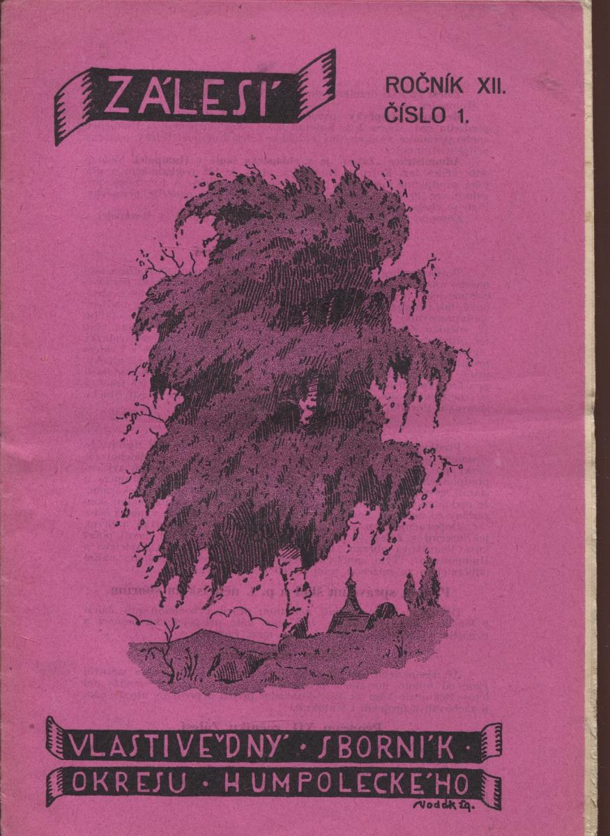 Zálesie, ročník XII.1930 – 1931, čísla 1. – 10. Vlastived - Knihy