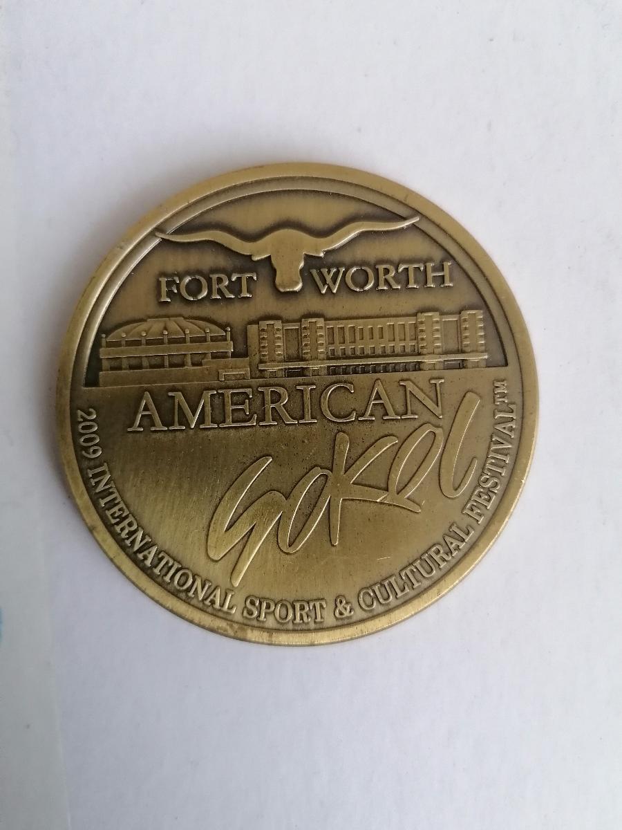Medaila American sokol 2009 nezohnateľné 1275/1700 - Numizmatika