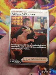 Pokemon karty tcg Original 🐣VELIKONOČNÍ TÝDEN 😈 151 ALT ART Giovanni