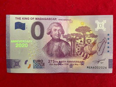 AUKCE ● Euro Souvenir ● THE KING OF MADAGASCAR [2021] ANNIVERSARY