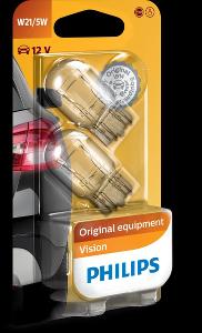 Philips autožárovky W21/5W - Poškozený obal