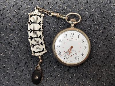 Kapesní hodinky DOXA, 1906, stříbro, FUNKČNÍ!
