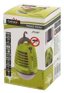 Svítilna PEAR nabíjecí + lapač hmyzu Cattara