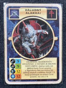 Záludný Alakhai (pozor na nižší kvalitu karty)