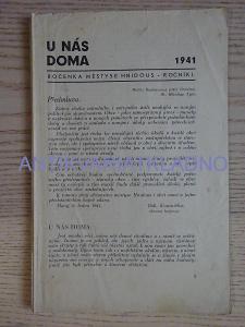 U NÁS DOMA 1941, ROČENKA MĚSTYS HNIDOUSY, KLADNO