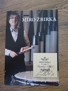 Miro Žbirka- originální autogram