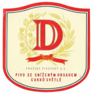 Česká pivní etiketa - pivovar Staropramen