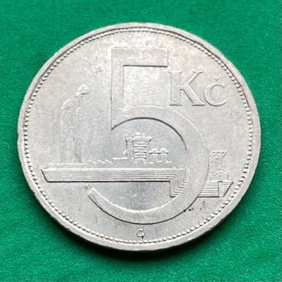 5 Koruna 1928  - Československo 