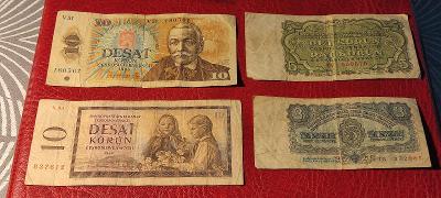 Lot československých bankovek ✴️