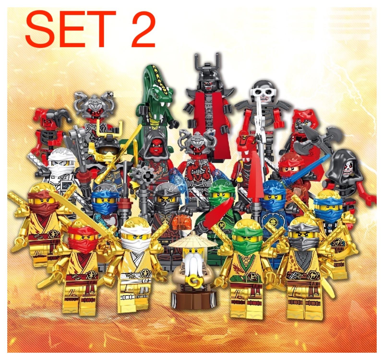 Figurky Ninjago (24ks) typ lego 4 - nove, nehrane - Hračky