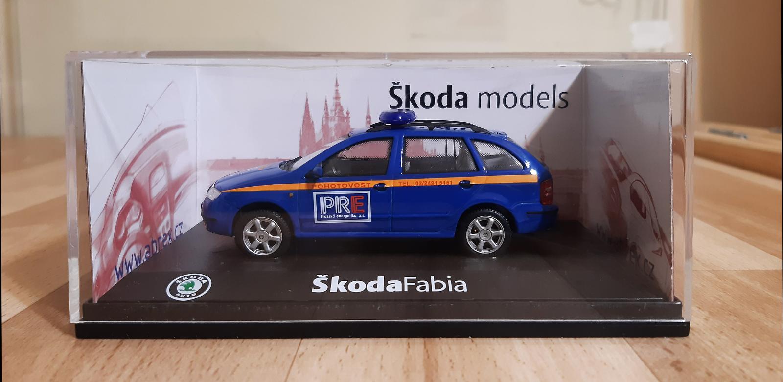 Abrex 1:43 Škoda Fabia Aj combi PRE - Modely automobilov
