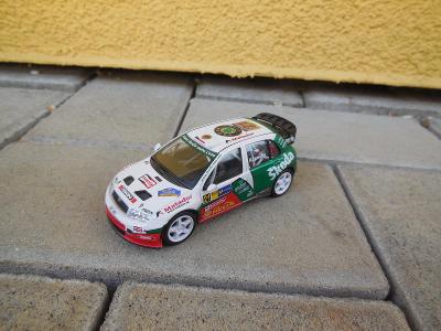 Škoda Fabia WRC - 1:43 Abrex (HVD530) - OD KORUNY -