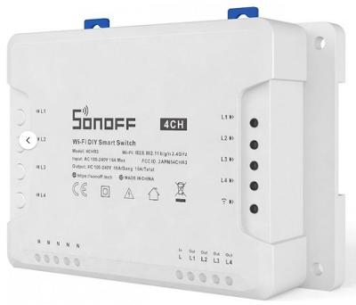 Wi-Fi Sonoff 4CH R3 chytrý spínač