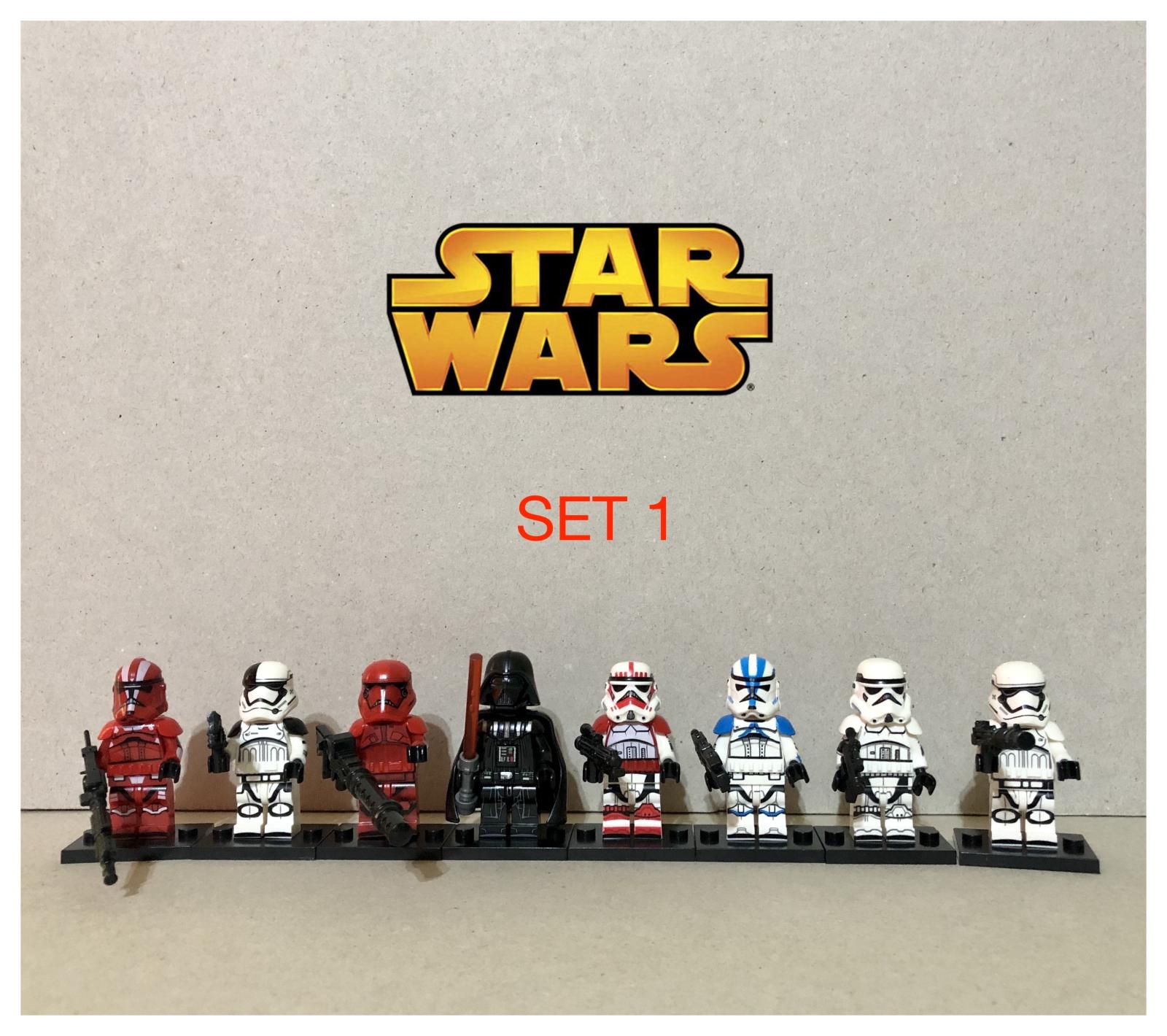 Figúrky Star Wars (8ks) 1 typ lego - nove, nehrané - Hračky