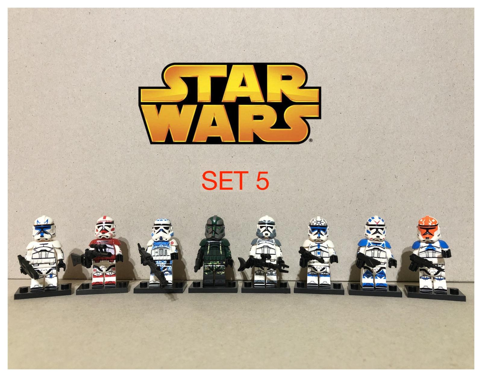 Figúrky Star Wars (8ks) 11 typ lego - nove, nehrané - Hračky