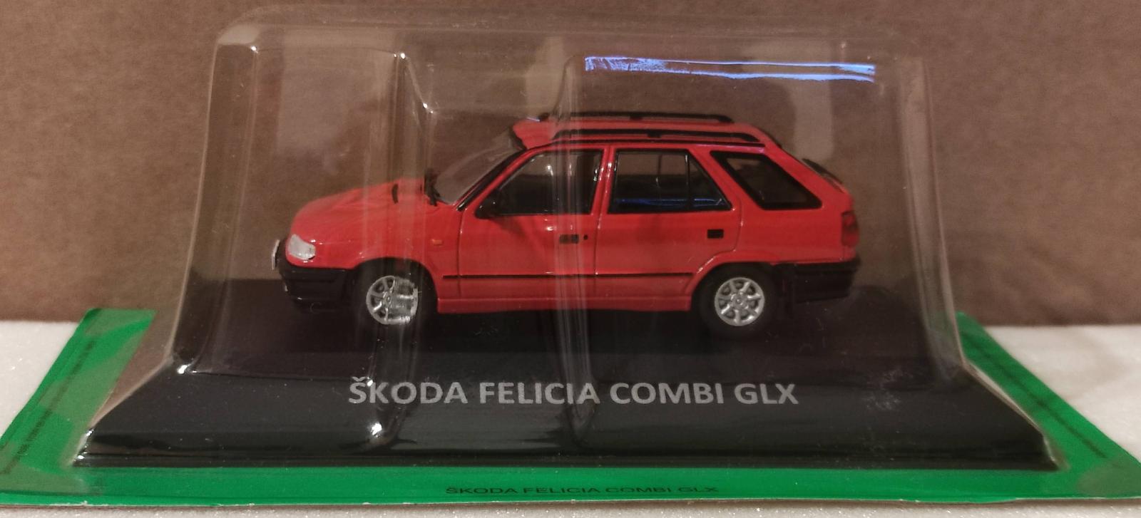 Škoda Felicia Combi GLX, DeAgostini Kaleidoskop oslav. vozidiel Škoda (38) - Modely automobilov