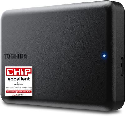 Externí pevný disk 2,5" Toshiba Canvio Partner 4TB, USB 3.2 Gen. 1