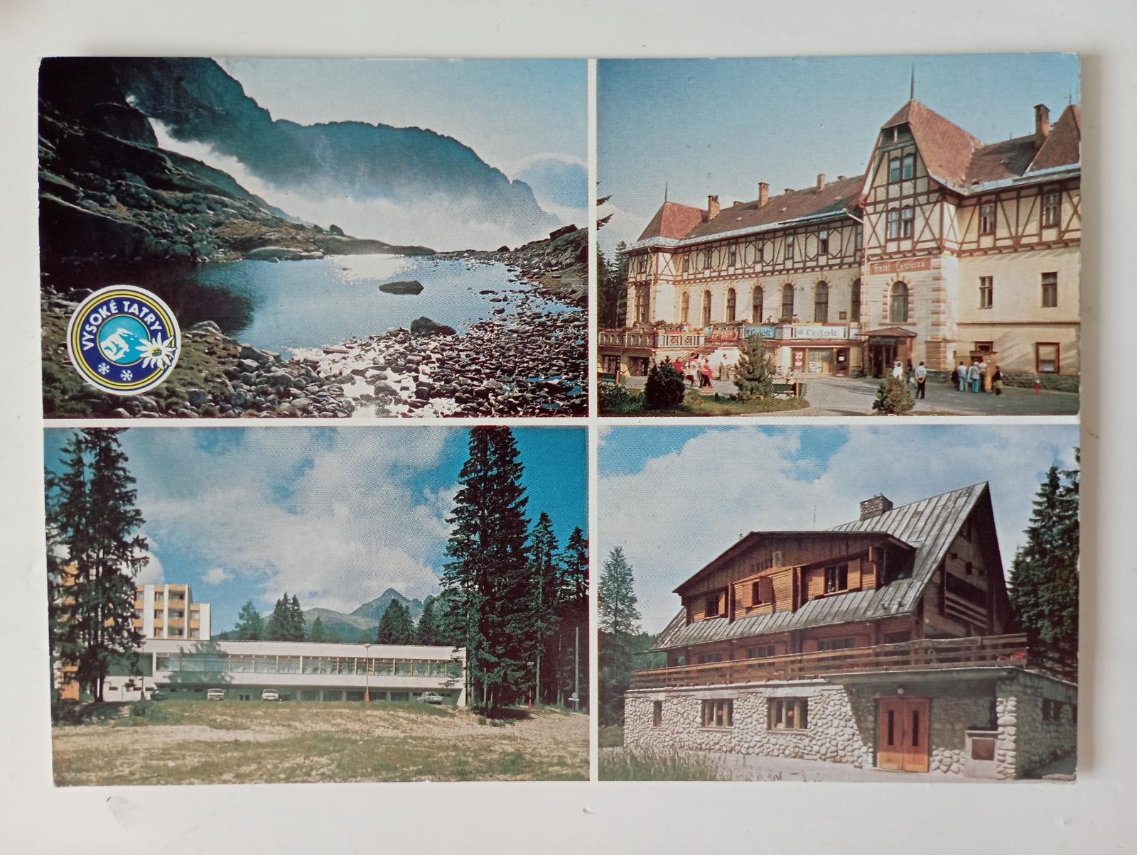 Tri miestopisné pohľadnice - ČSSR - Pohľadnice miestopis