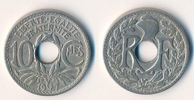 Francie 10 centimes 1927