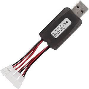 Micro USB nabíječka pro 1S 3,7 V Lipo LiHV 3,8 V