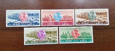 známky DUBAJ Spojené arabské emiráty     