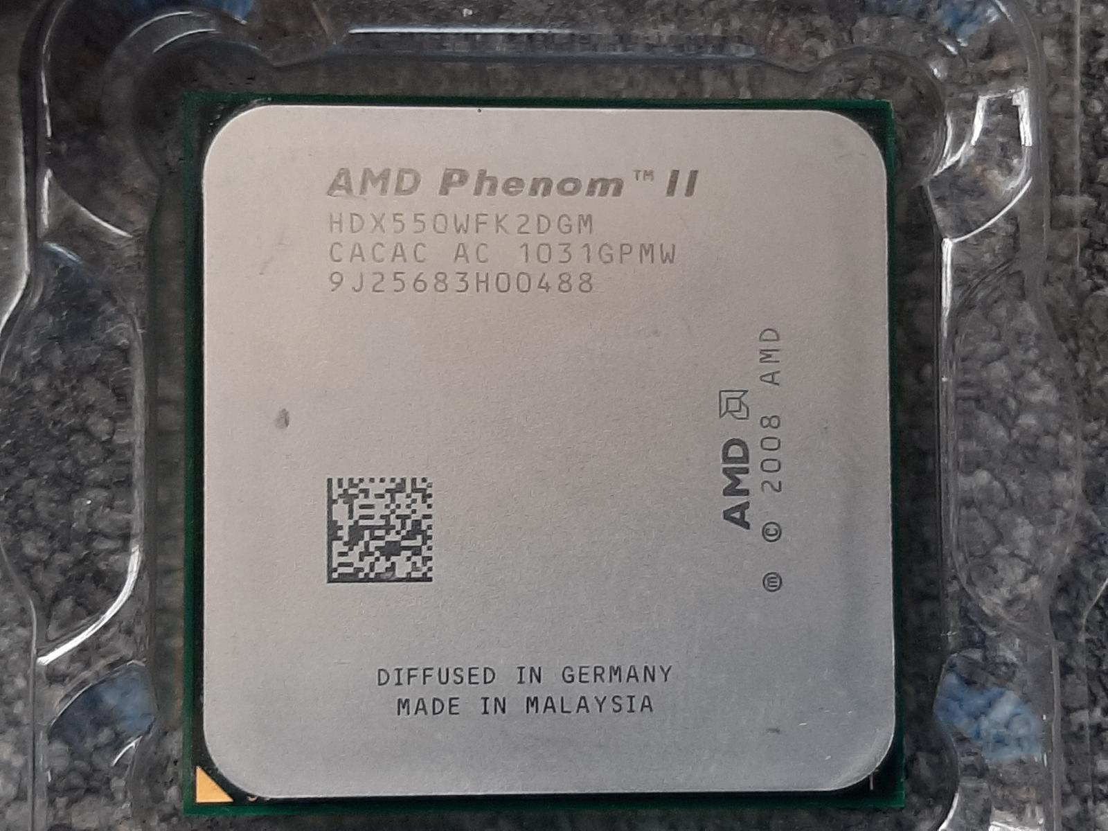 Procesor do PC AMD Phenom II X2 550 3,1Ghz 2jádro 80W AM2+ AM3 - Počítače a hry