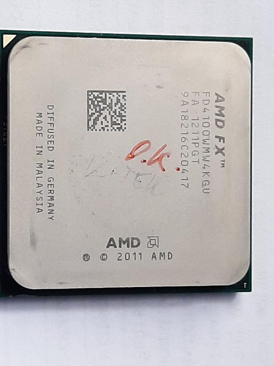 Procesor do PC AMD FX-4100 3,8Ghz 4jádro 95W AM3+ - Počítače a hry