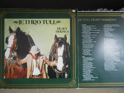 Jethro Tull – Heavy Horses LP 1978 vinyl Francie 1.press cleaned EX