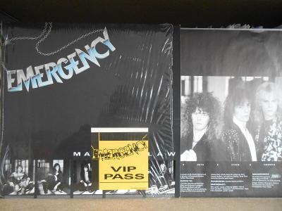 Emergency – Martial Law LP 1989 vinyl NL HardRock jako nove NM