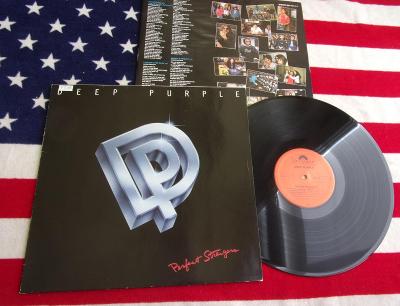 ⚠️ LP: DEEP PURPLE - PERFECT STRANGERS, (NM-) 1.vyd. West Germany 1984