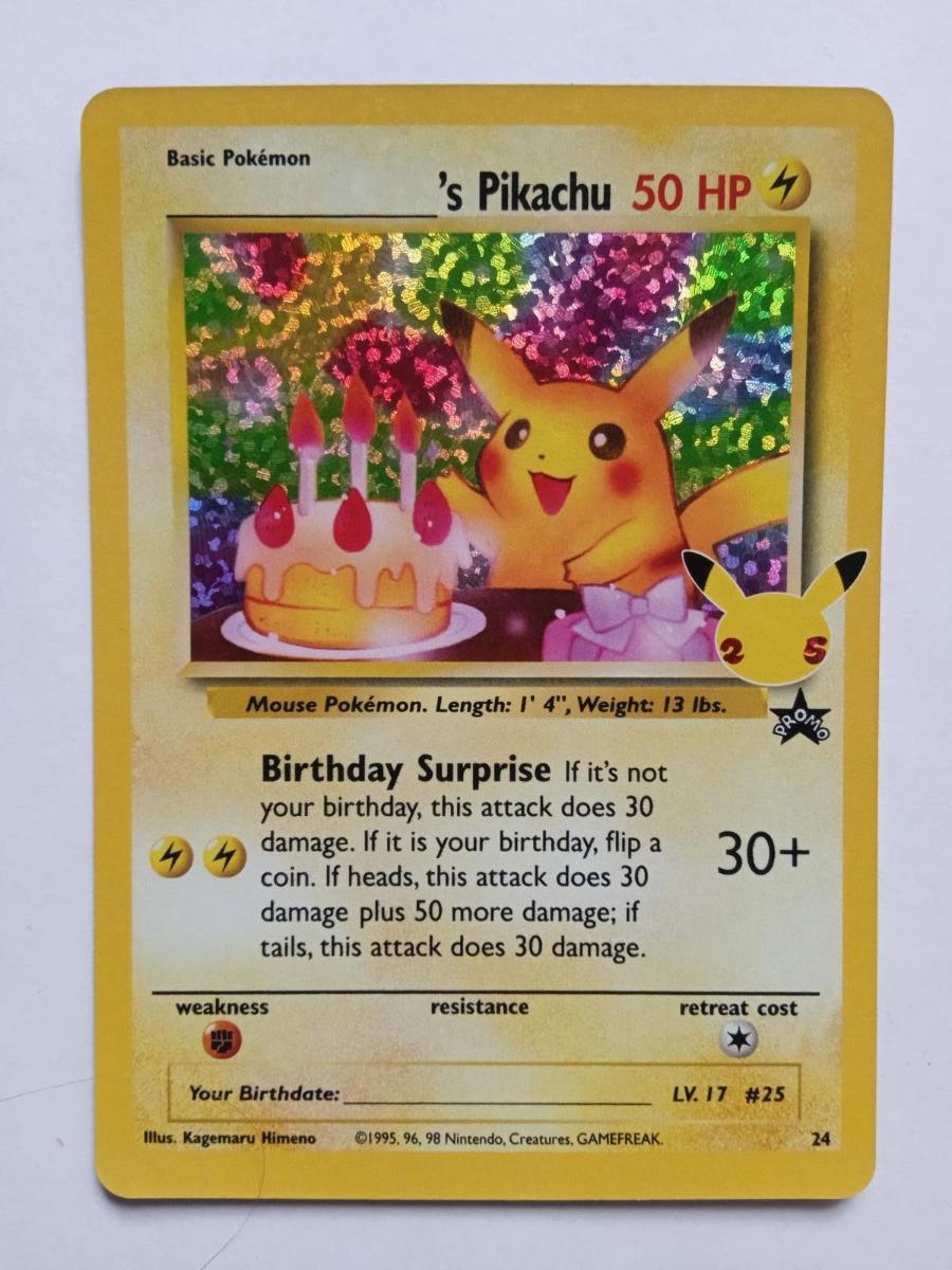 Pokémon VZÁCNY ___´s Pikachu CEL #24 - Zábava