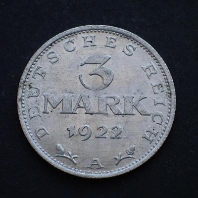 3 Mark 1922 A